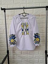 Вышиванка Proschenko PR114 white - делук