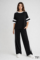 Костюм Спорт Romeo Life 791 black - делук