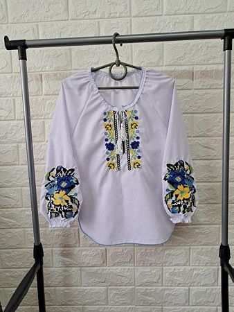 Вышиванка Proschenko PR114 white - делук