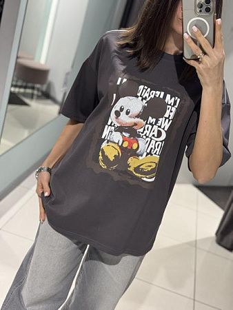 Футболка Comod 1622 d.grey - делук