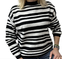 Свитер Modnulya 24042 black - делук