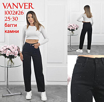 Джинсы Vanver 1002 black - делук
