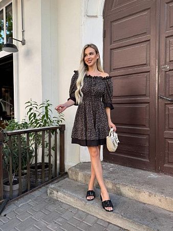Платье Latoria 631 black - делук