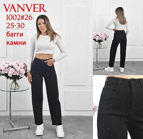 Джинсы Vanver 1002 black - делук