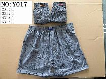 Трусы Redoor Y017 grey - делук