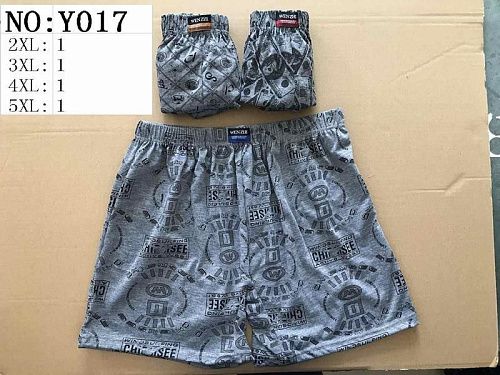 Трусы Redoor Y017 grey - делук