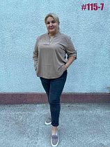 Блузка Bat 115-7 grey Блузка Bat 115-7 grey - делук