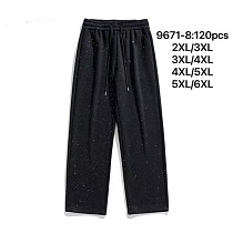 Штаны Спорт Kenalin 9671-8 black - делук