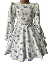 Платье Safi S12 white - делук