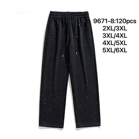 Штаны Спорт Kenalin 9671-8 black - делук