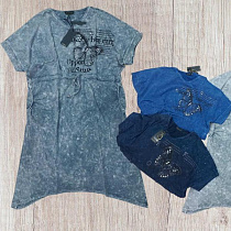 Платье Julia JL1126 d.grey - делук