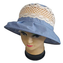 Шляпа Mabi 0789 l.blue - делук