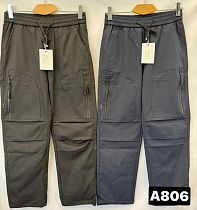 Штаны Спорт Ale-Ate A806 black - делук