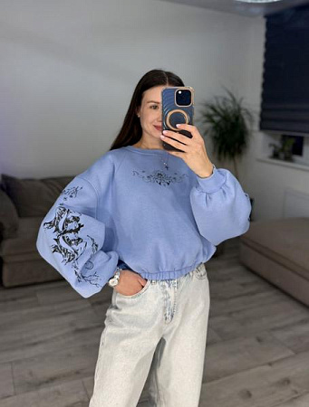 Свитер S.Style 298-1 l.blue - делук