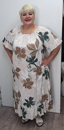 Платье Romeo Life RL1069 white - делук