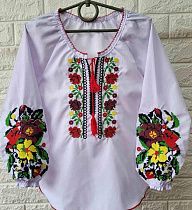Вышиванка Ibambino IB563 white - делук