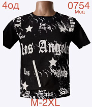 Футболка Надийка ND1155-0754 black - делук