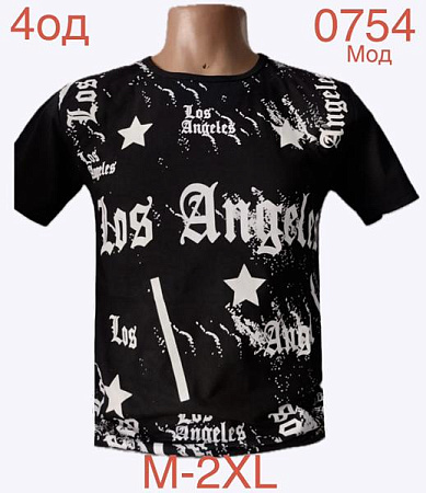 Футболка Надийка ND1155-0754 black - делук