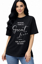 Футболка Elena&Vika 25033 black - делук