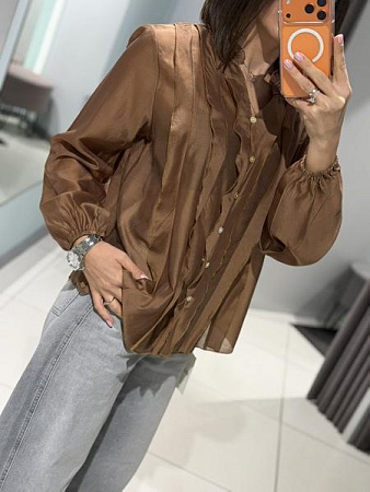 Рубашка Comod 2761 brown - делук