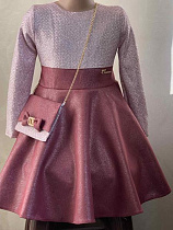 Платье Safi M233 pink - делук