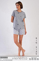 Пижама Trikotag T587 l.grey - делук