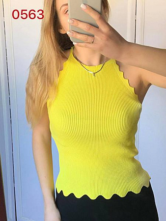 Майка Fsn 0563 yellow - делук