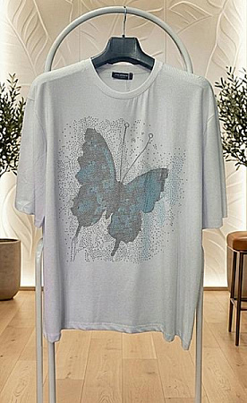 Футболка Julia JL1018 white - делук