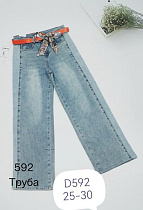 Джинсы Newjeans D592 l.blue - делук