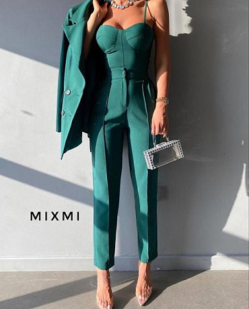 Костюм Modnulya 9115 green - делук