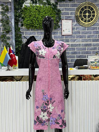 Халат Cotpark 6068 pink - делук