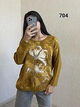 Свитер Fsn 704 olive - делук