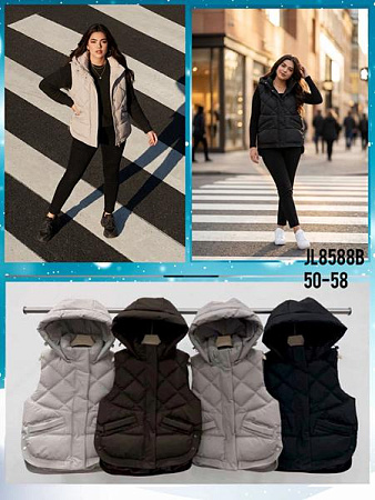 Жилетка Dorimodes JL8588B brown - делук