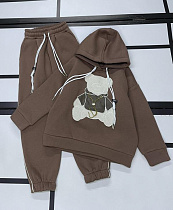 Костюм Спорт Kosmy 543 brown - делук