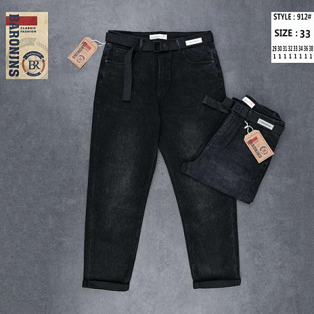 Джинсы Baron Jeans 912 black - делук