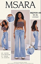 Джинсы Jeans Club BQ2920-4B l.blue - делук