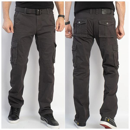 Штаны Maxim Jeans 1672-7 d.grey - делук