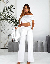 Костюм Loren 837 white - делук