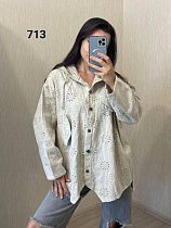 Рубашка Fsn 713 l.grey - делук