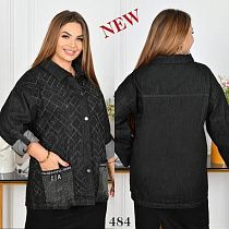 Рубашка Beki 484 black - делук