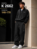 Штаны Спорт Major Kids K2662 black - делук