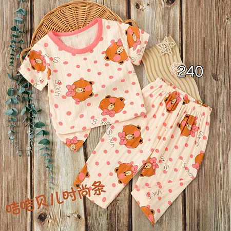 Пижама Фунтик 240-1 l.beige - делук