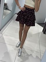 Юбка-Шорты Comod 85003 black-beige - делук