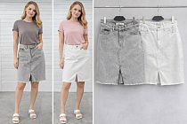 Юбка X-Ray 8320 grey - делук