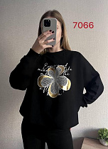 Свитер Fsn 7066 black - делук