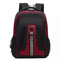 Рюкзак Luna-Bag 8827 black-red - делук