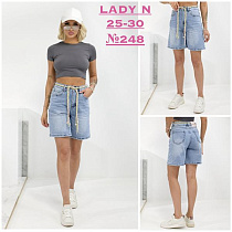 Шорты Jeans Club 248 l.blue - делук