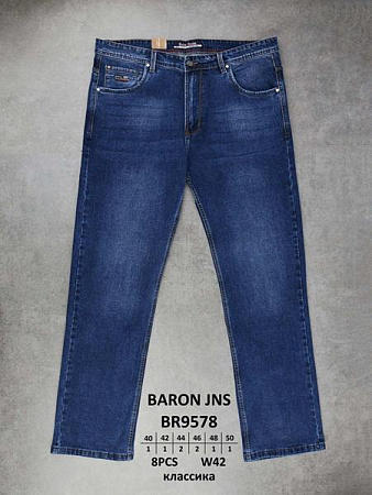 Джинсы Baron Jeans BR9578 blue - делук