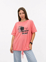 Футболка Fsn 6570 pink - делук