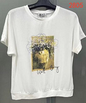Футболка Nefertiti 2805 white - делук